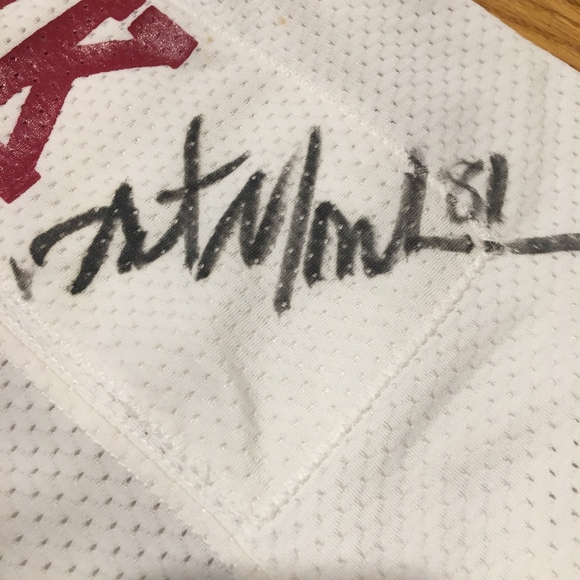 Vintage Redskins Signed Art Monk Jersey by Russell - Picture 5 of 8